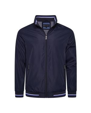 KAM Jeanswear Premium Harrington Jacket For - Blue