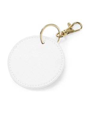 Bagbase Boutique Circular Key Clip - White