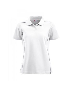Clique New Alpena Polo Shirt - White