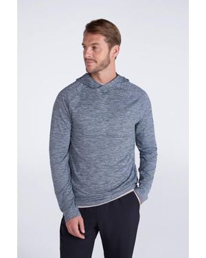 Mountain Warehouse 'Vanta' Lightweight Uv Protection Quick Wicking Everyday Active Hoodie - Blue