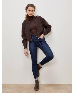 Apricot Sienna Skinny Fit Dark Wash Jeans - Blue