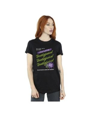 Beetlejuice Make My Millenium Boyfriend T-Shirt - Black