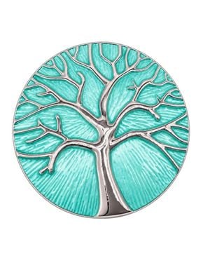 Love EMVY Enchanted Tree Magnetic Scarf Brooch & Clothing Fastener - Green