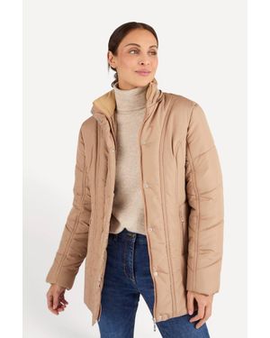 DAMART Water-Repellent Parka - Natural