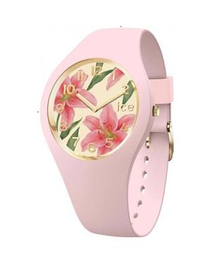 Ice-watch 025900 Ice Flower 37Mm Quartz Watch - Pink