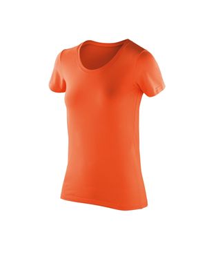 Spiro Impact Softex Short Sleeve T-Shirt - Orange