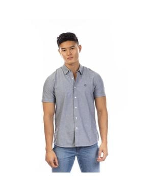 Peter Werth Short-Sleeved Shirt - Blue