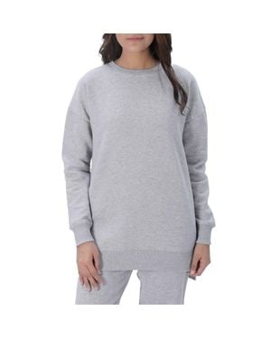 Smart Living Comfortable Casual Polycotton Crew Neck Sweatshirt - Grey
