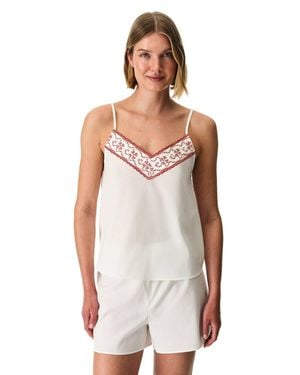 Penti Gorgeous Shorts Pyjama Set - White