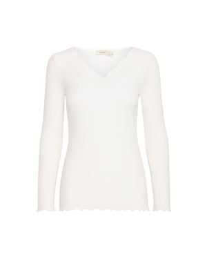 Fransa T-Shirt Hizamond 25 - White