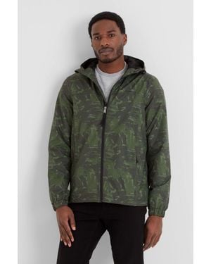 TOG24 'Craven' Waterproof Packaway Jacket - Green
