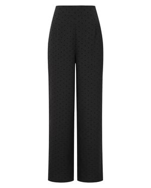 Banned Retro Penny Polka Please Trouser - Black