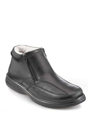 Chums Thermal Fur Lined Twin Zip Boot - Black