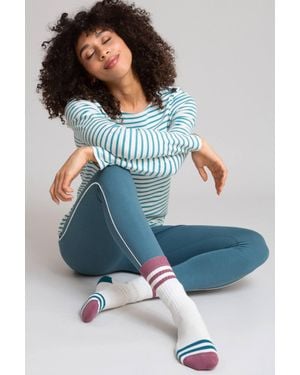 Kite Stripy Sports Socks - Blue