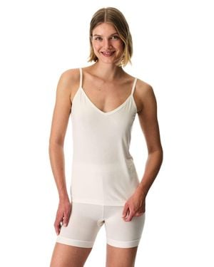 Penti Solid V-Neck Knit Cami Top - White