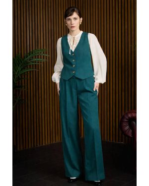 Banned Retro Joanna 40S Trousers - Green