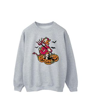 Disney Devil Sweatshirt - Grey