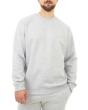 Smart Living Polycotton Crewneck Sweatshirt - White