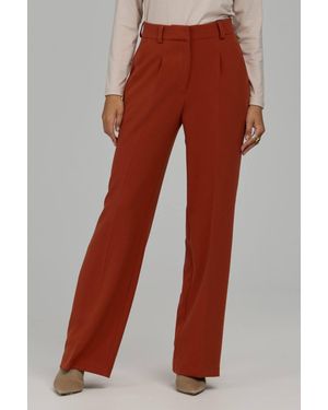 Love Lace Everyday High Waisted Tailored Trousers With Belt