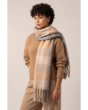 SARTA Allie Heavyweight Scarf - Natural