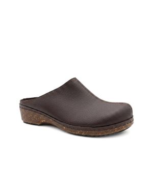 Pavers Summer Slip On Clogs - Brown