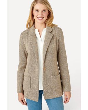 DAMART Coatigan Blazer - Natural