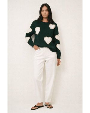 Style Cheat Heart Forest Jumper - Green