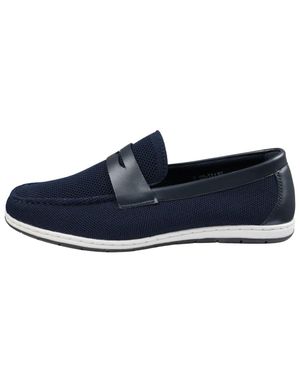 TruClothing Lightweight Breathable Loafer Shoes - Blue