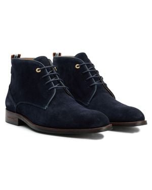 Simon Carter Allos Chukka Boots - Blue