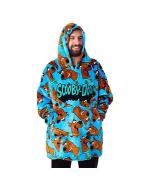 Scooby Doo Blanket Hoodie - Blue