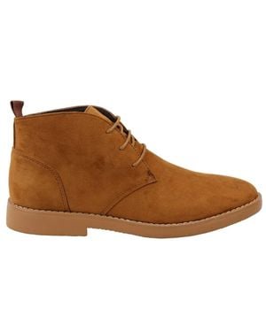 TruClothing Chukka Desert Lace Up Ankle Boots - Brown