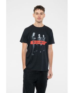 Depeche Mode Band Photo Global Spirit Tour T-Shirt - Black