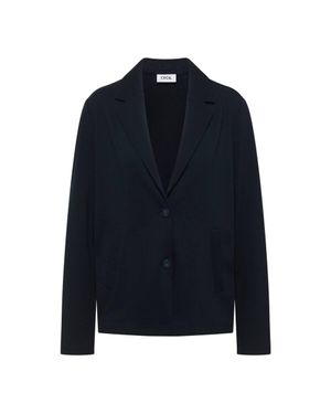 Cecil Blazer With Piped Pockets - Blue