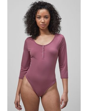 Enorsia Slim Body Suit - Purple