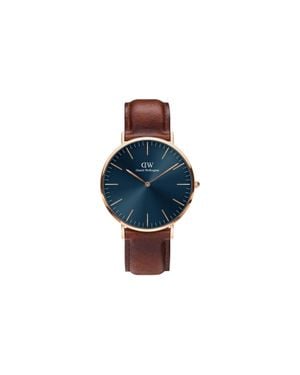Daniel Wellington Dw00100626 Classic 40Mm Quartz Watch - Blue