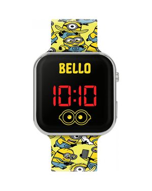 Disney Dmf4106Arg Minions 35Mm Quartz Watch - Metallic