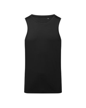 Tridri Ion-Charge Performance Vest Top - Black