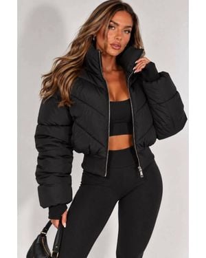 Stylewise Chevron Quilted - Black