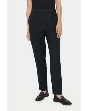 Saint Tropez Celest Elastic Waist Trousers - Black