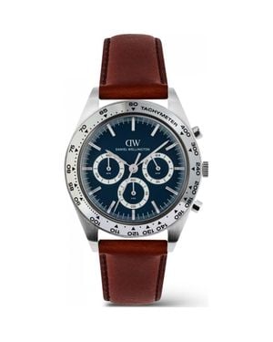 Daniel Wellington Dw00100952 Iconic 42Mm Quartz Watch - Blue