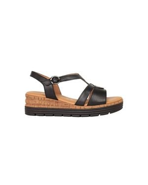 Gabor 'Sadie' Wedge Sandal - Black