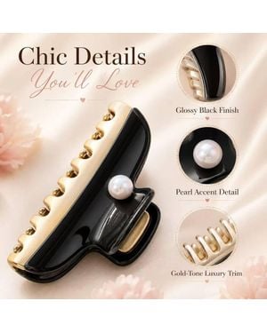 BluCore Hair Claw Claw Clip - Natural