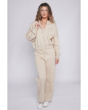 Stylewise Fleece Zipper - Natural
