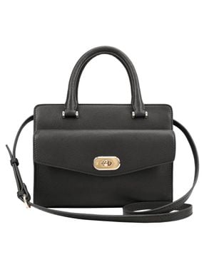Paul Costelloe Eliza Leather Cross Body Bag - Black