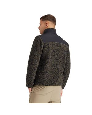 Trespass Gordon Camo Dlx Fleece Jacket - Black