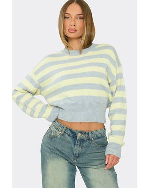 EGO Long Sleeve Knit Jumper - Green