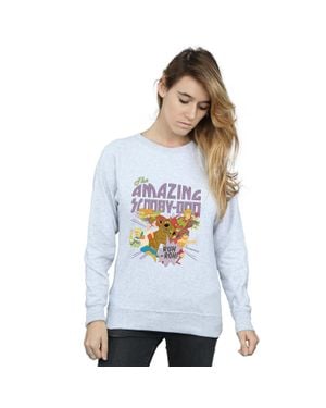 Scooby Doo The Amazing Scooby Sweatshirt - White
