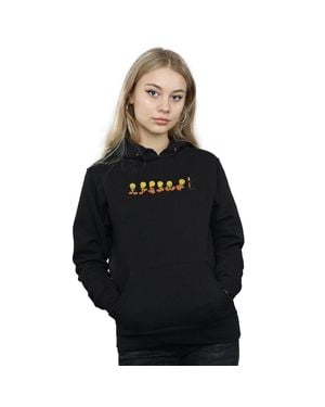 Looney Tunes Tweety Pie Colour Code Hoodie - Black