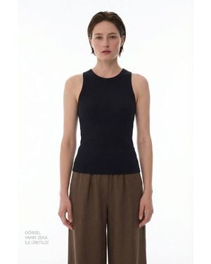 Penti Halter Neck Tank Top - Blue
