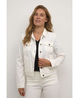 Kaffe Zelina Denim Jacket - Natural